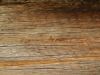 Fototapeta na wymiar Natural wood texture. Photo of old tree trunk with cracks. Vintage beautiful background.