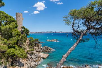 Colomina Tower in Calonge, on the 