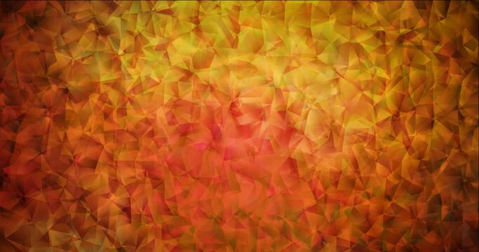 4K looping dark red, yellow abstract video sample. Holographic abstract video with gradient. Clip for live wallpapers. 4096 x 2160, 30 fps. Codec Photo JPEG.
