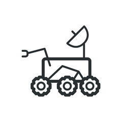 Mars rover icon