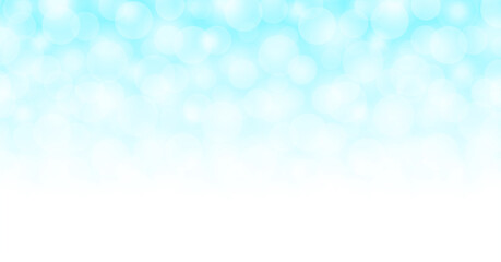 light blue bokeh soft for background, pastel light blue with bokeh backgrounds banner, abstract glowing blue bright shine blurred, defocused bokeh glitter on blue color for backdrop and wallpaper