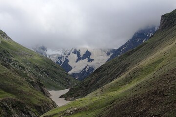 Beautiful mountains of Kashmir, India.