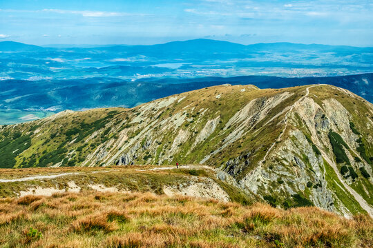 Brestova hill, Western Tatras scenery, Slovakia, hiking theme