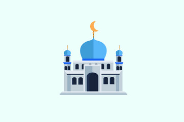 illustration of a mosque