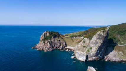 《青森県・下北半島》願掛岩