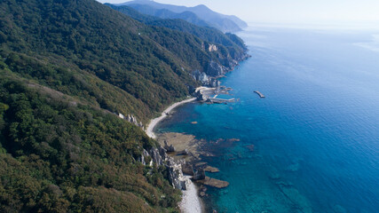 《青森県》下北半島国定公園　仏ケ浦