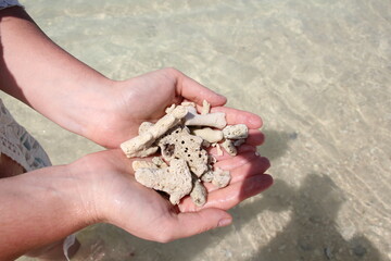 hand with a cigarette