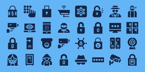 private icon set