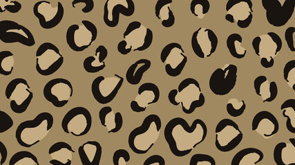 Luxury Gold animal skin background vector. Exotic animal skin with golden texture. Leopard skin, zebra and tiger skin vector illustration.