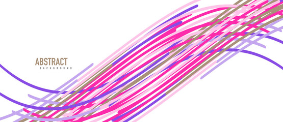 Аbstract moving colorful lines vector backgrounds for cover, placard, poster, banner or flyer