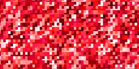 Light Red vector background with rectangles. Abstract gradient illustration with rectangles. Pattern for websites, landing pages.