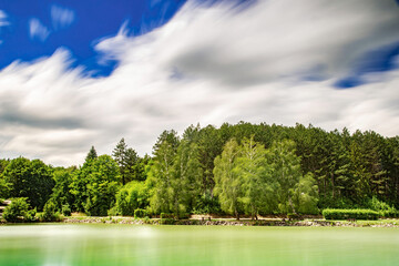 lake in the forest