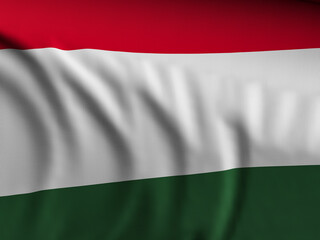 Hungary flag background
