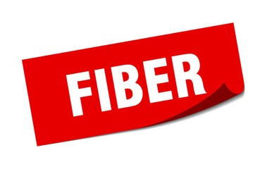 fiber sticker. square isolated label sign. peeler