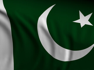 Pakistan flag background