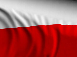 Poland flag background