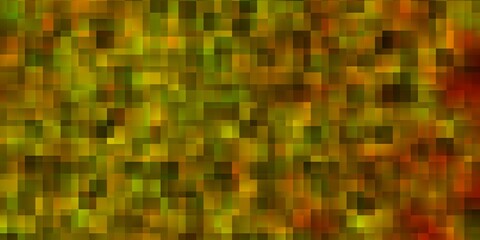 Light Orange vector background in polygonal style.