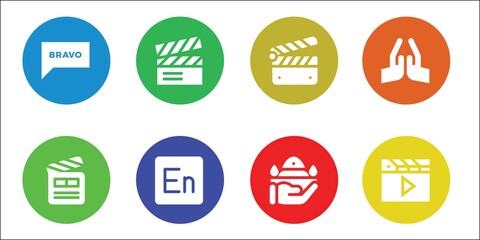 clap icon set