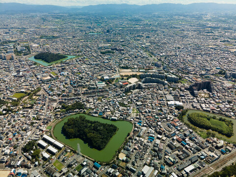 Mozu-Furuichi Kofun Group(48MP High Resolution Aerial View).