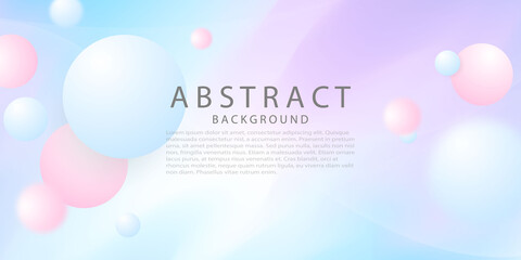 Abstract Pastel pink blue gradient background Ecology concept for your graphic design,