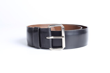 Black belt on a white background.