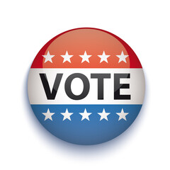 Vote USA Button