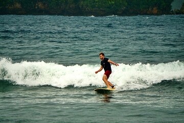 Male surfer