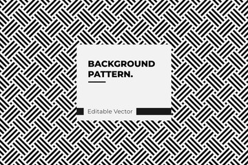 seamless pattern line illustration black and white background used for rhythm and layout