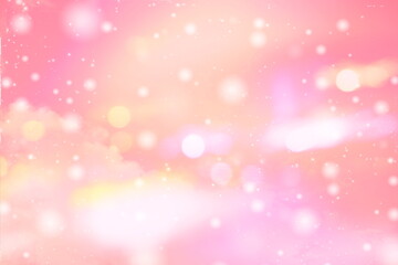 blurred colorful background sky with flare white lucent lights blurry