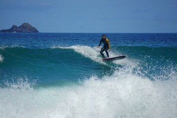 Male surfer