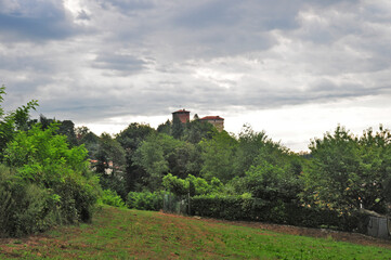 Fototapeta na wymiar Roppolo, il Castello - Biella