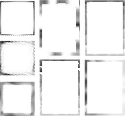 grunge vector textured banners