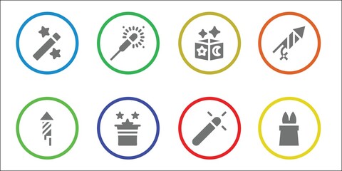 firework icon set
