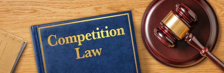 A gavel with a law book - Competition Law