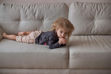 Quarantine. isolation, social distancing, stay home concept,Coronavirus pandemic world. Little cute...