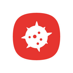 Obraz premium Virus - Icon