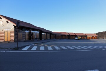 Etna - Chalet di Piazzale Sapienza all'alba