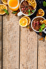 Mulled wine hot chocolate