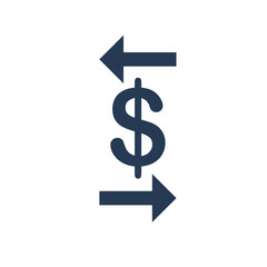 Currency exchange icon