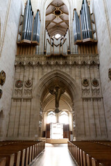 Orgel des Ulmer Doms.  Dom, Ulm, Baden Württemberg, Deutschland, Europal