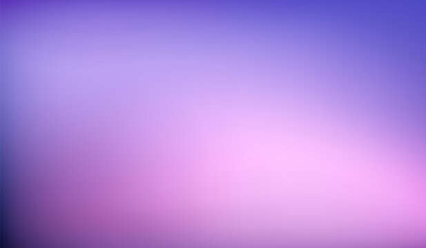 Lilac color gradient background. Blurred purple backdrop. Vector illustration for your graphic design, banner, poster, card, website