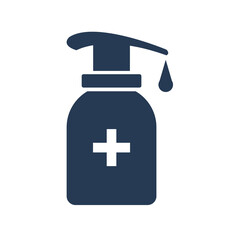 Hand sanitizer icon