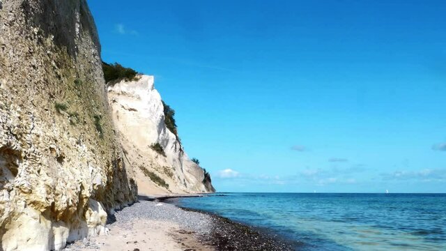 Moens Klint, famous chalk cliffs, Denmark