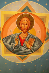 Fototapeta premium church painting