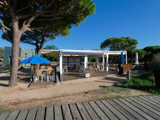 Chiringuito on the beach