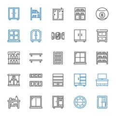 shelf icons set
