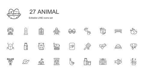 animal icons set © NinjaStudio