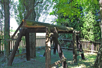 Sietesz, Markowa, Nowosielce, Parafia, Kościół, Zabudowa, Zabytek, Kościół, Skansen, Chata, Chłopska, Zagroda,  © woodyd