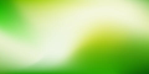 Nature blurred background. Abstract Green gradient backdrop. Vector illustration. Ecology concept for your graphic design, banner, wallpaper or poster, website