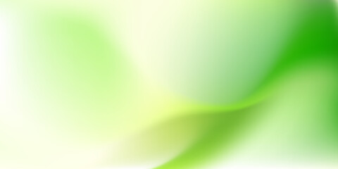 Nature blurred background. Abstract Green gradient backdrop. Vector illustration. Ecology concept for your graphic design, banner, wallpaper or poster, website